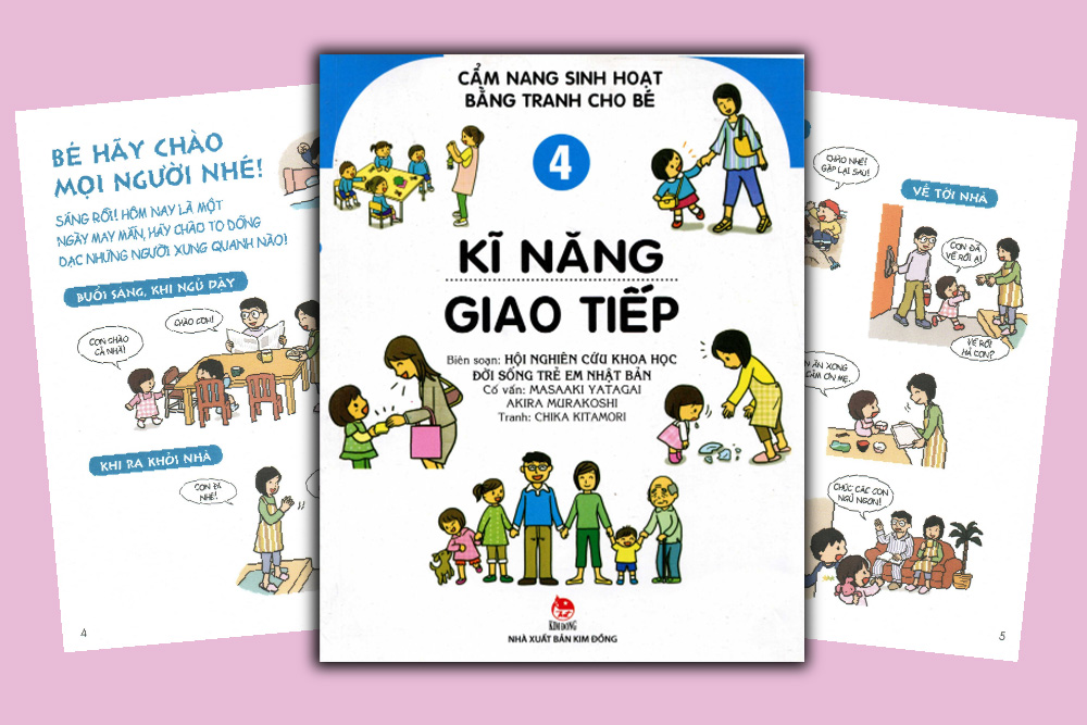 Sách dạy trẻ kỹ năng giao tiếp