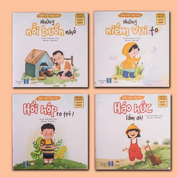 Bộ Cảm Xúc Của Con Sách Truyện Cho Bé 1 - 6 Tuổi