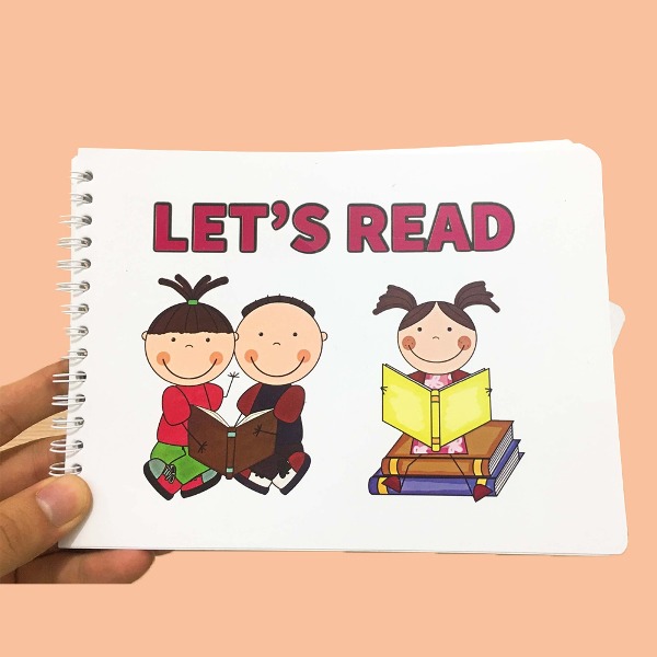 Sách học tiếng anh LET’S READ cho bé tập đọc