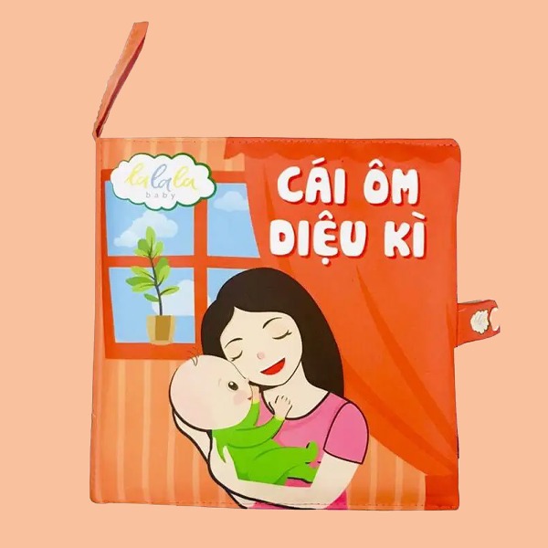 Sách Vải Song Ngữ Cho Bé - Cái Ôm Diệu Kỳ