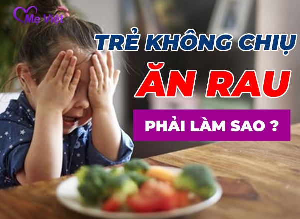 Bé Không Chịu Ăn Rau? 12 Tuyệt Chiêu Giúp Bé Dễ Dàng Hợp Tác Ăn Rau