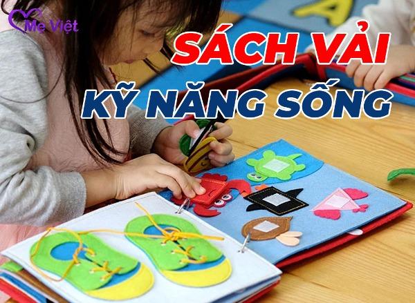 Sách Vải Kỹ Năng Sống Giúp Bé Mầm Non Học Cách Tự Lập