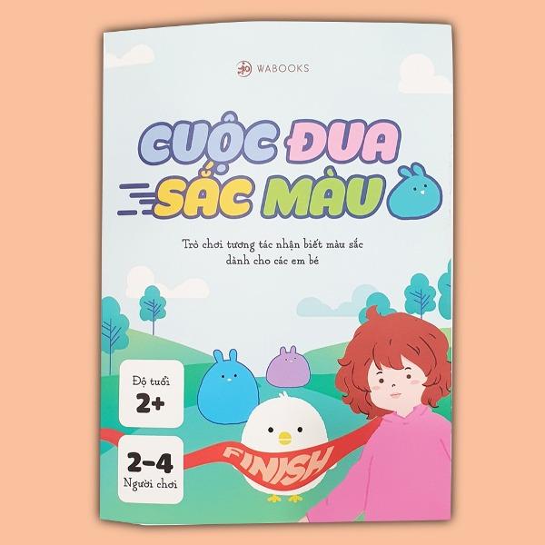 Đồ Chơi Cuộc Đua Sắc Màu - Boardgame Wabooks