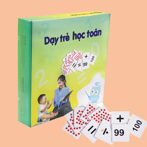 Thẻ Glenn Doman GDkids Cho Bé - Bộ 59 Thẻ Toán