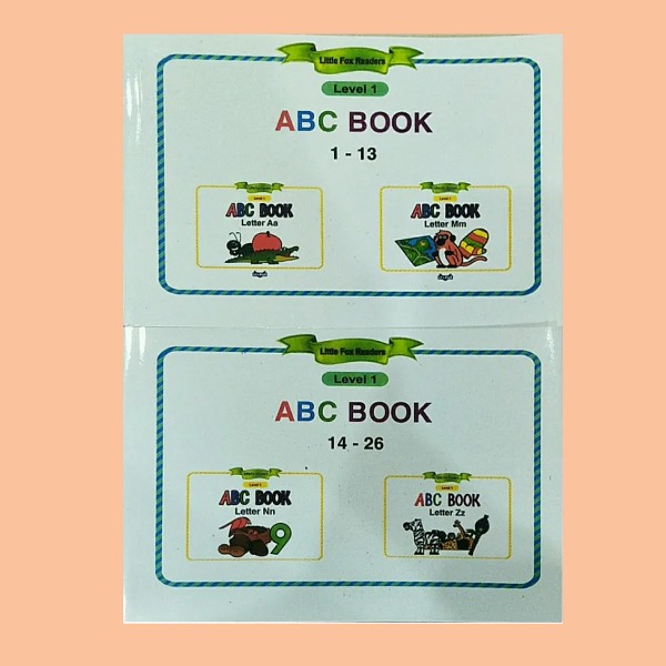 Bộ sách Little fox Level 1 – ABC Book-2 cuốn