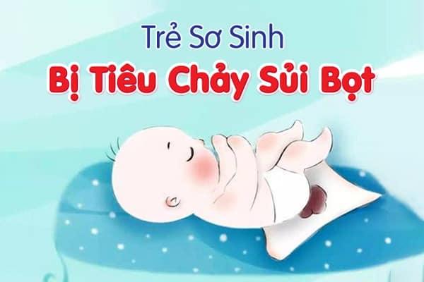 Trẻ Sơ Sinh Bị Tiêu Chảy Sủi Bọt - Thông Điệp Sức Khỏe Của Con