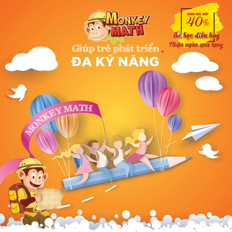 Monkey Math- Ứng Dụng Học Toán Tiếng Anh Cho Bé