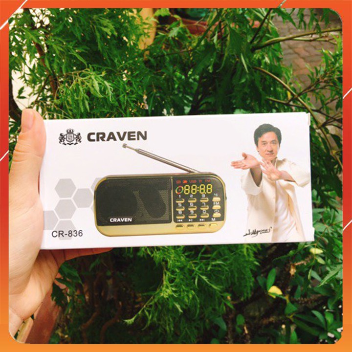 Loa Nghe Craven CR836S Tắm Ngôn Ngữ Cho Bé