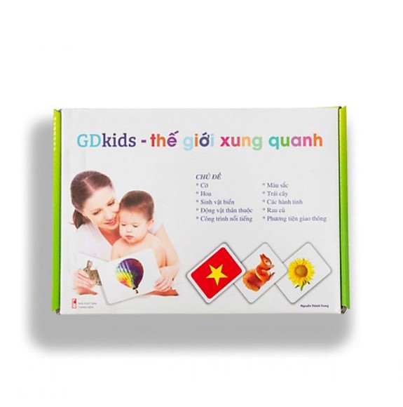 Thẻ Glenn Doman GDkids - Bộ 300 Thẻ Thế Giới Xung Quanh