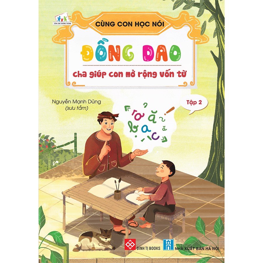 Sách học nói - Đồng dao cha giúp con mở rộng vốn từ