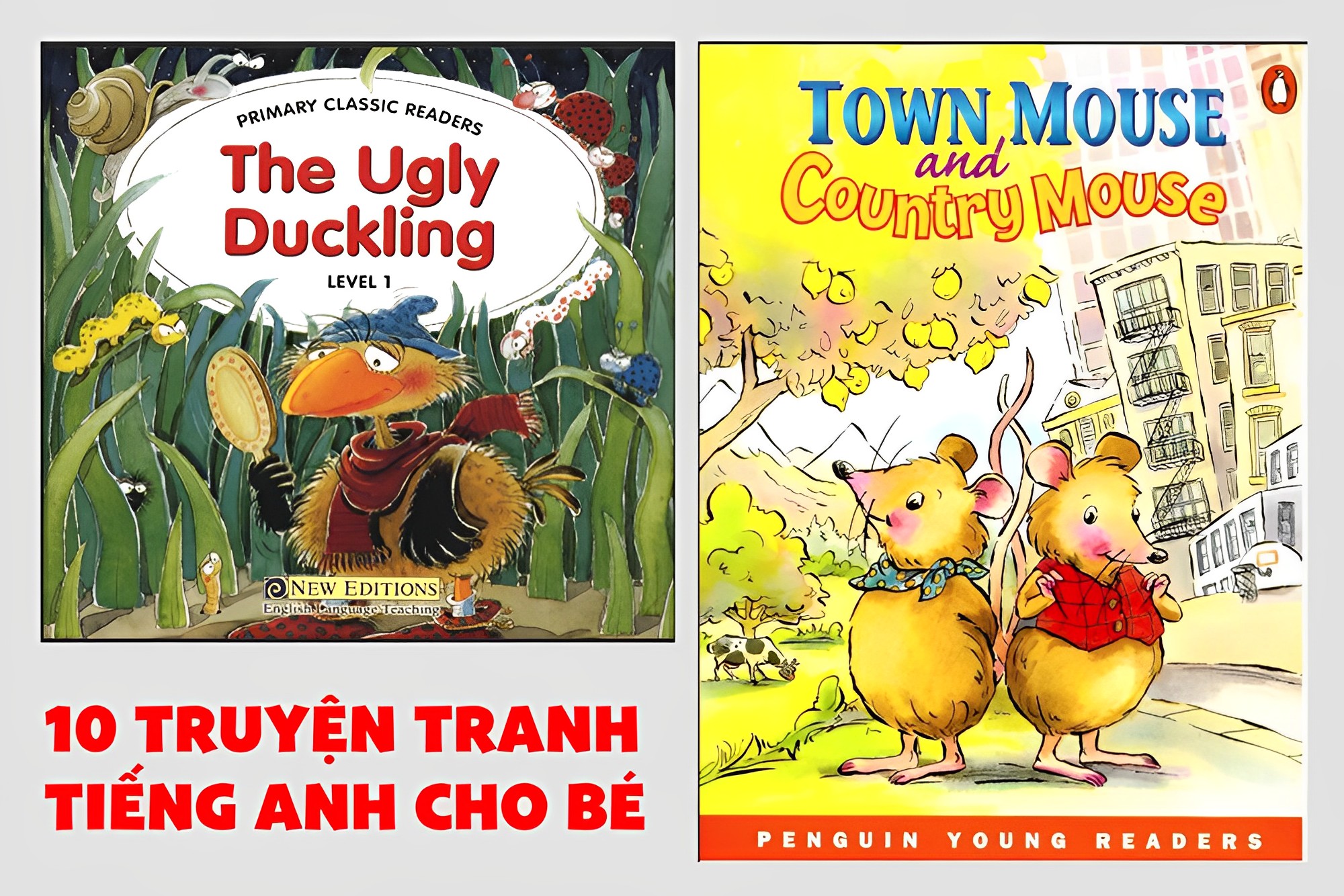 10 Truyện Tranh Tiếng Anh Cho Bé