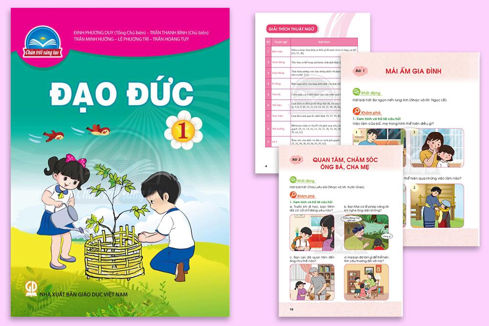 Sách Giáo Khoa Đạo Đức Lớp 1 - Bộ Chân Trời Sáng Tạo - NXB Giáo Dục Việt Nam