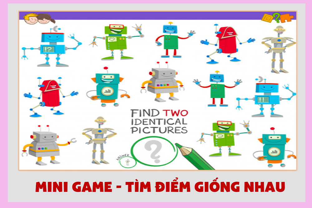 Mini Game - Tìm điểm giống nhau