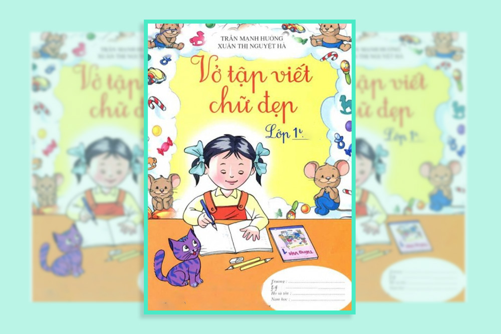 Vở tập viết chữ đẹp lớp 1